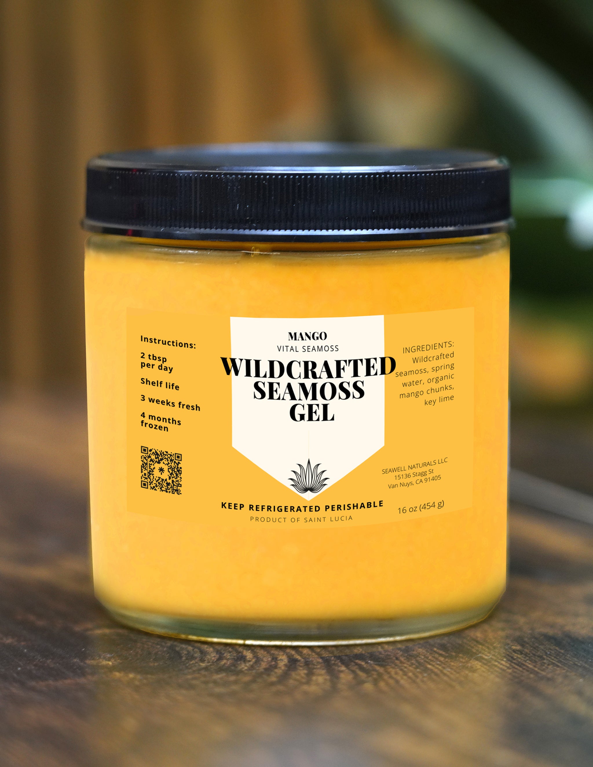 Wildcrafted Mango Sea moss – Vital Seamoss