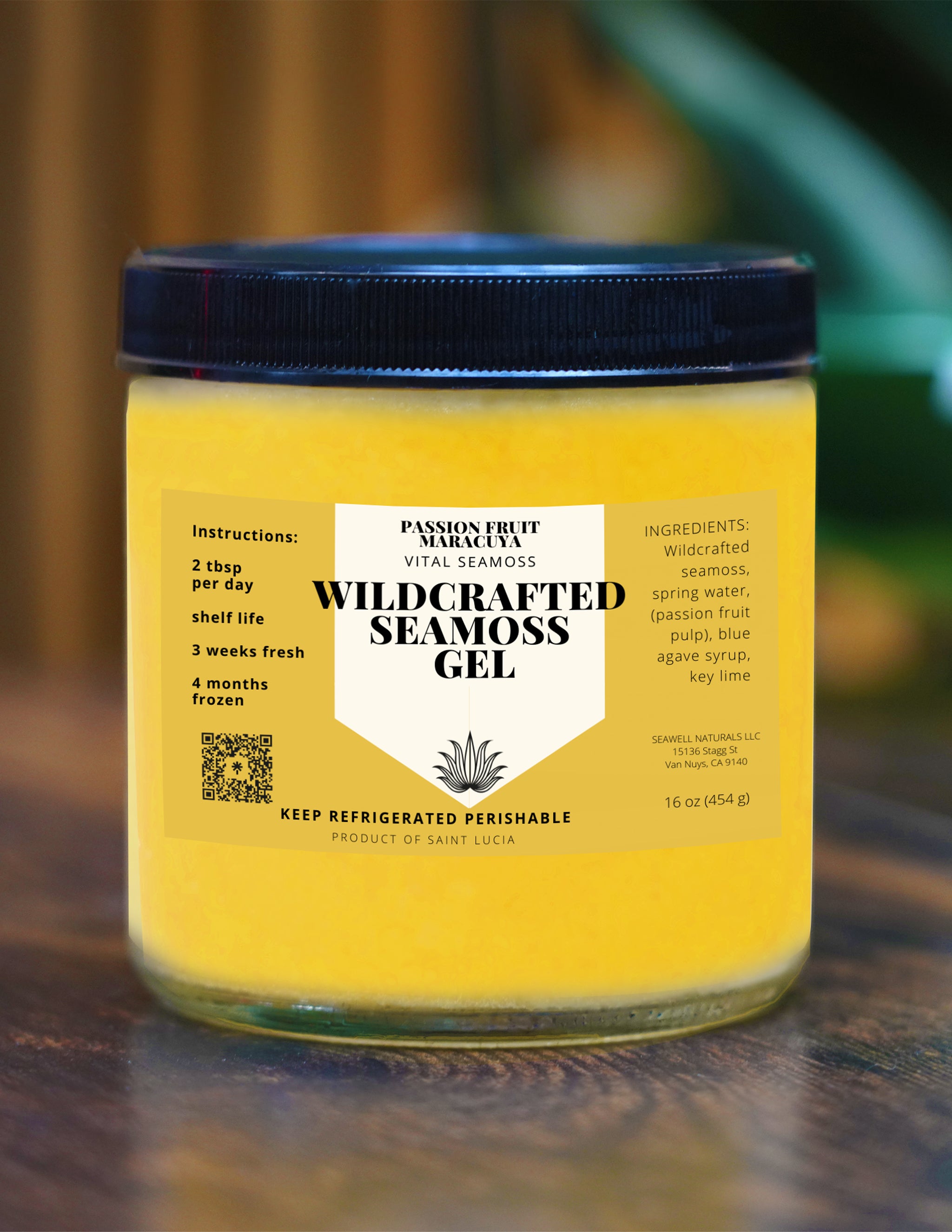 Wildcrafted Passion Fruit Sea moss – Vital Seamoss