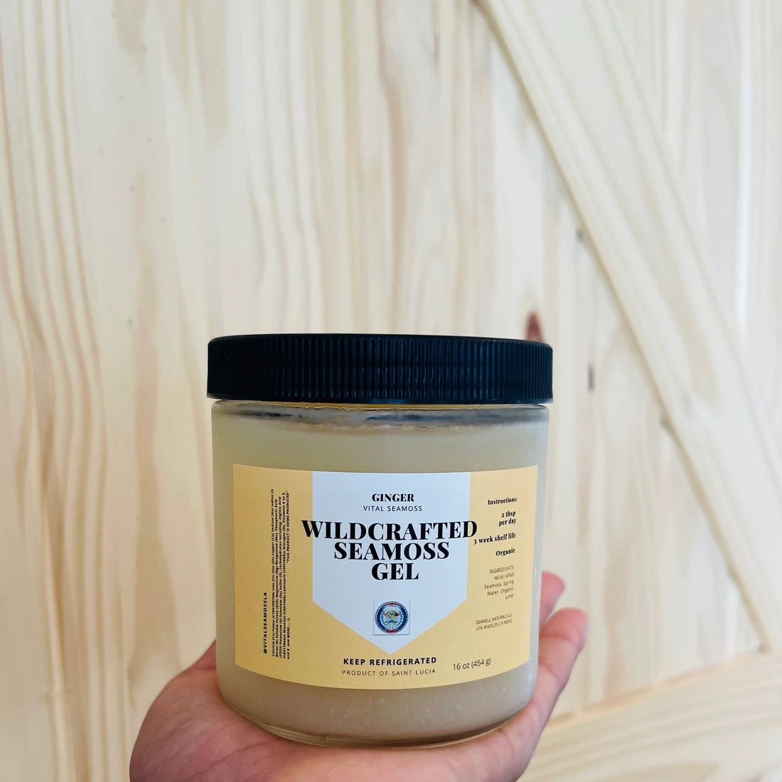 Wildcrafted Ginger Sea moss